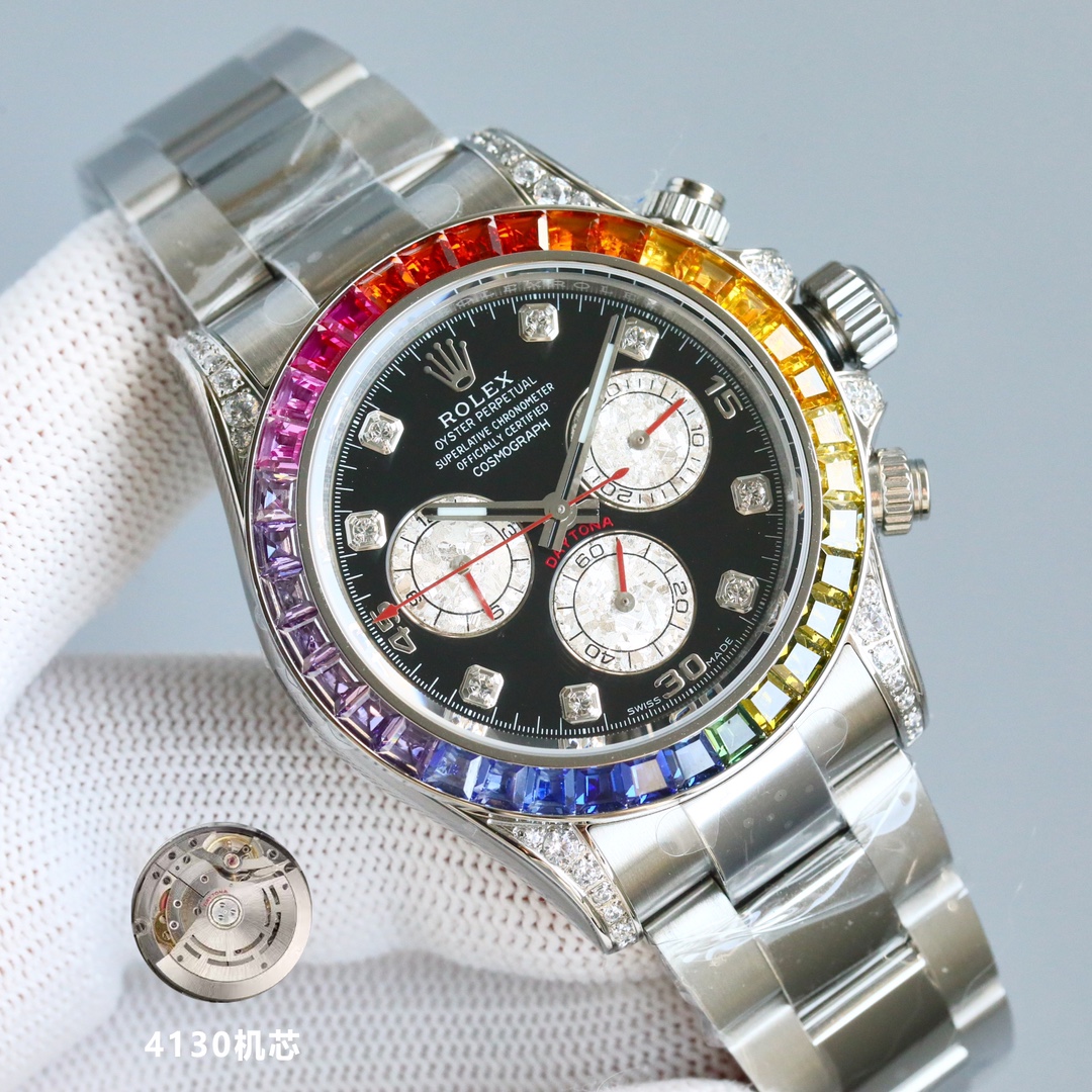 Classic Watch Gold / Rose Gold - watch0647 - Image 2