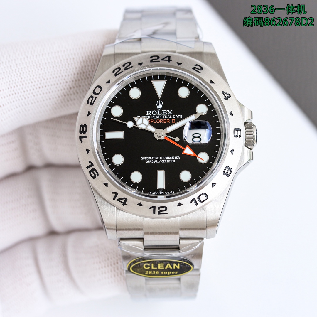 Rolex Explorer 42mm White - watch0666 - Image 2