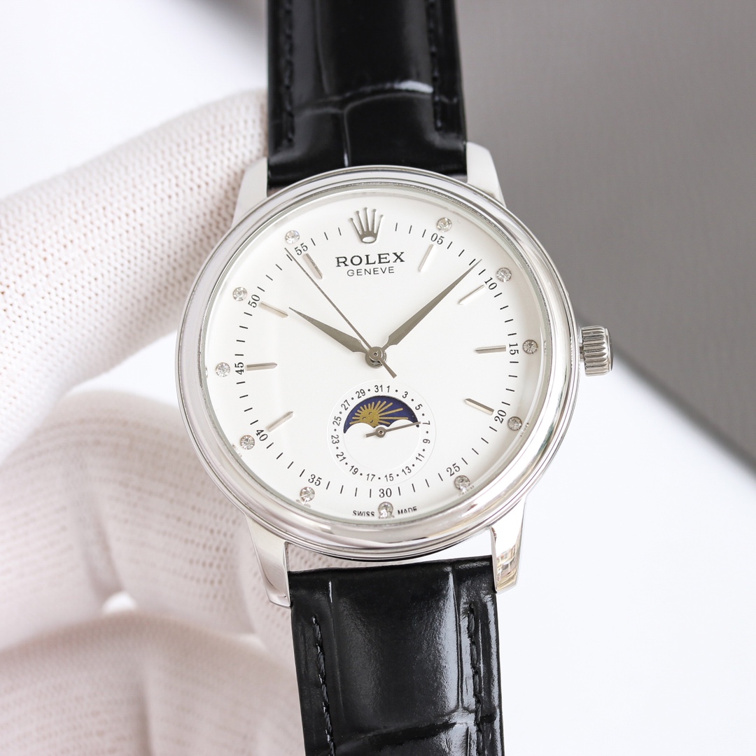 Rolex Watch 40mm White / Gold - watch0668 - Image 2
