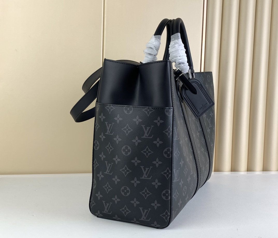 lv0136 Louis Vuitton M46451 SAC PLAT Top Handle Bag Large - Image 2