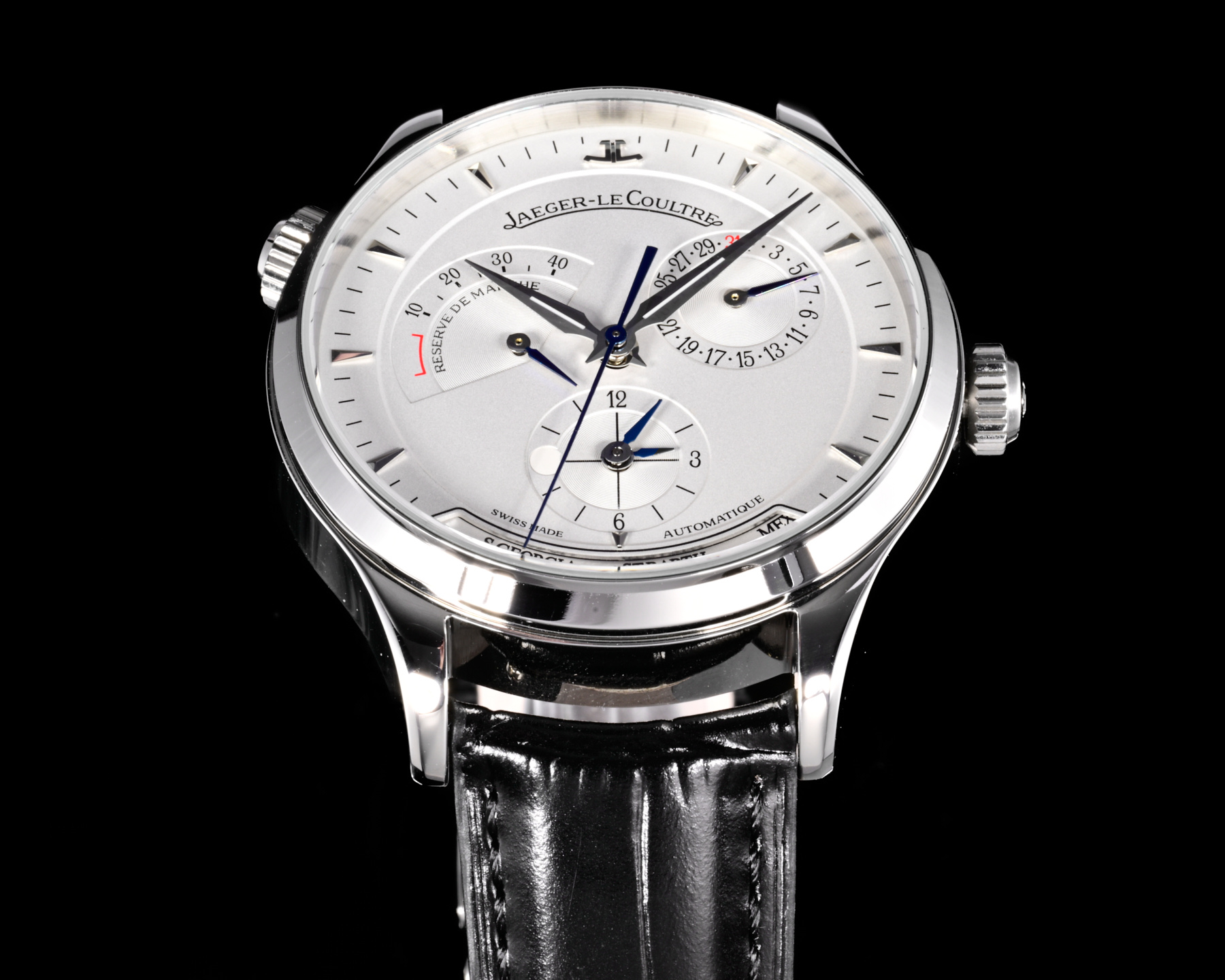Jaeger-LeCoultre Watch 42mm Rose Gold / Silver - watch0719 - Image 2