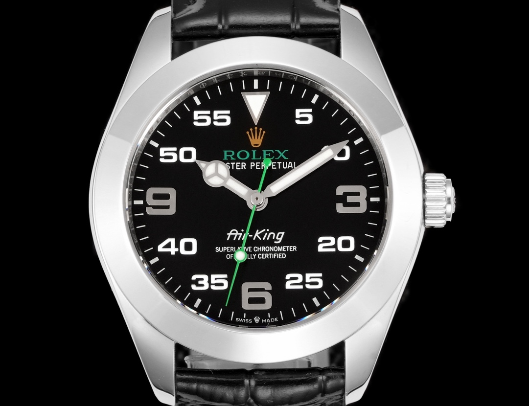 Rolex Watch 40mm Black / Green - watch0739 - Image 2