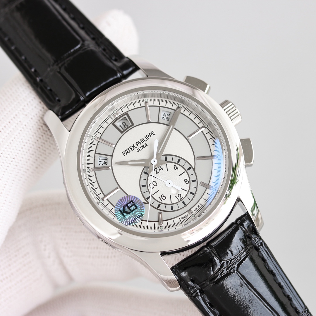 Patek Philippe Nautilus White / Rose Gold - watch0752 - Image 2