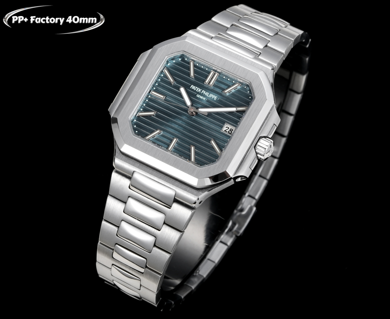 Patek Philippe Watch 40mm White / Gold - watch0755 - Image 2