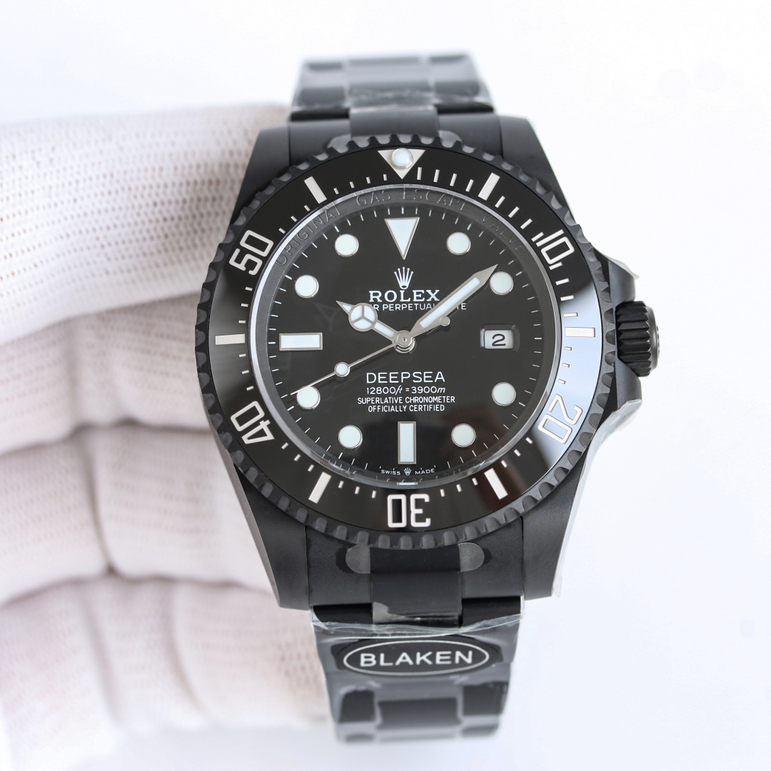 Rolex Watch 44mm Black - watch0761 - Image 2