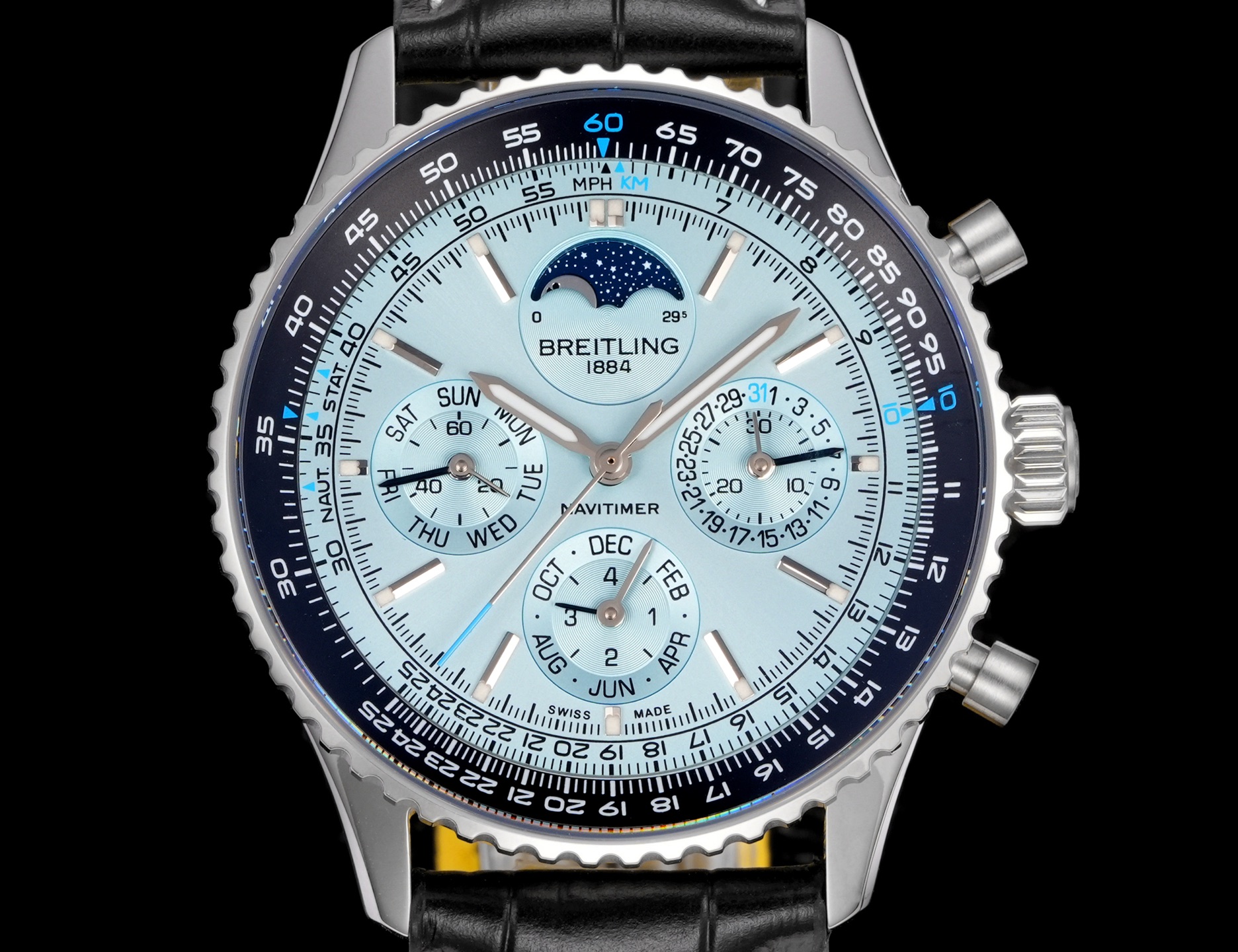 Breitling Navitimer 43mm Silver - watch0762 - Image 2