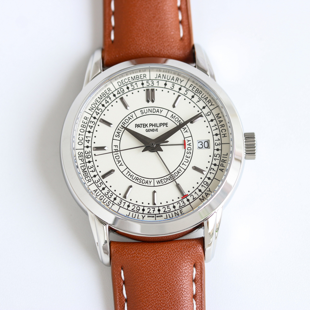 Patek Philippe Watch White / Gold - watch0778 - Image 2