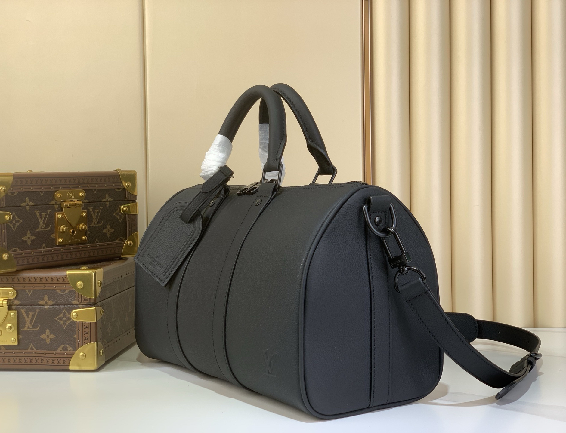 lv0147 Louis Vuitton M15249 Keepall Bandouliere Travel Bag with Dynamic Code - Image 2