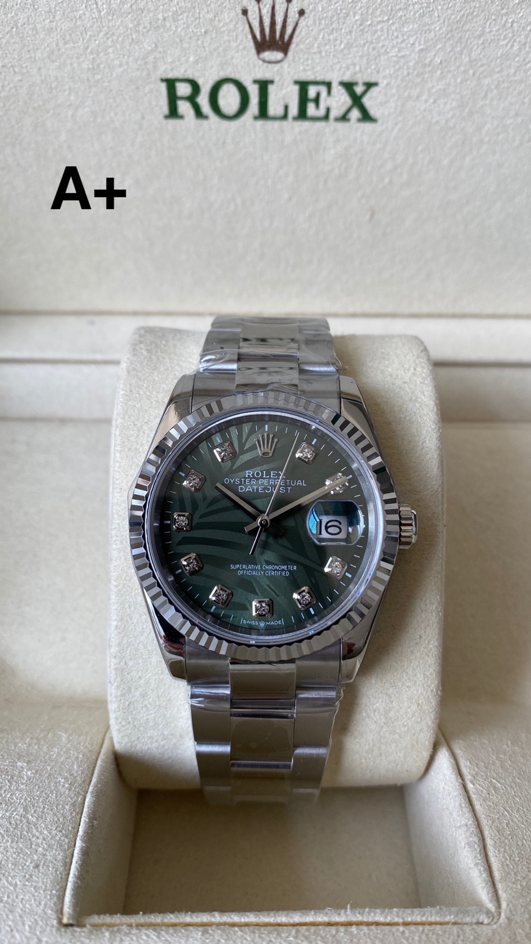 Rolex Datejust 36mm Blue / Silver - watch0823 - Image 2