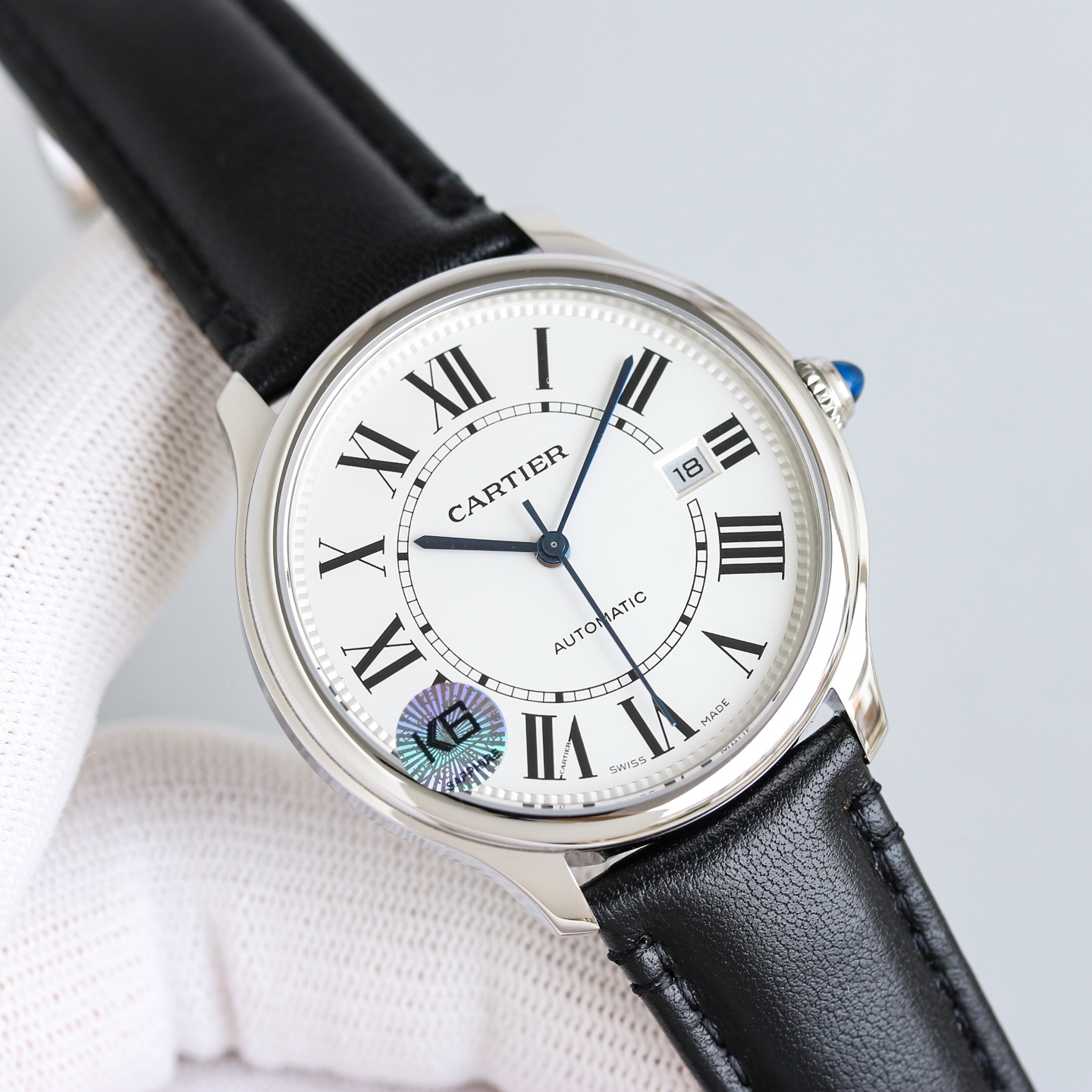 Cartier Watch 40mm White / Rose Gold - watch0831 - Image 2