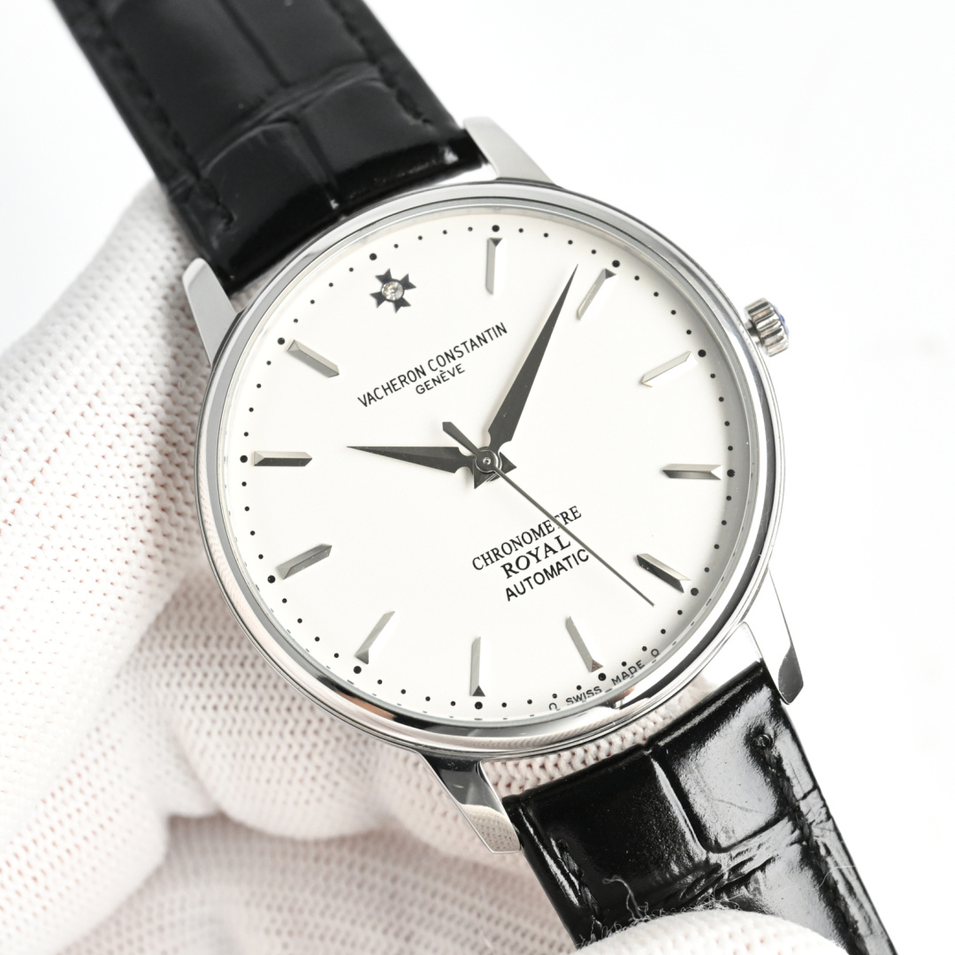 Vacheron Constantin Watch 40mm White / Gold - watch0833 - Image 2