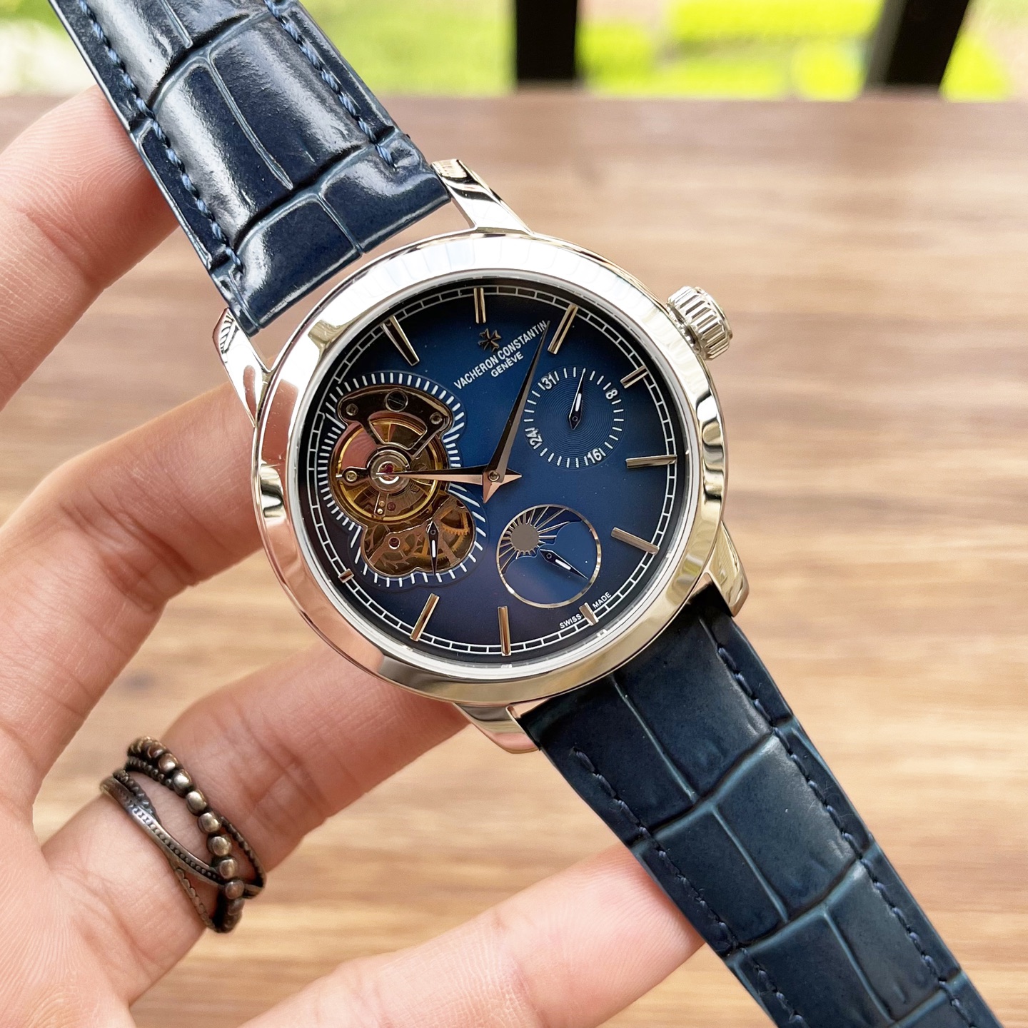 Vacheron Constantin Watch 41mm Silver - watch0839 - Image 2