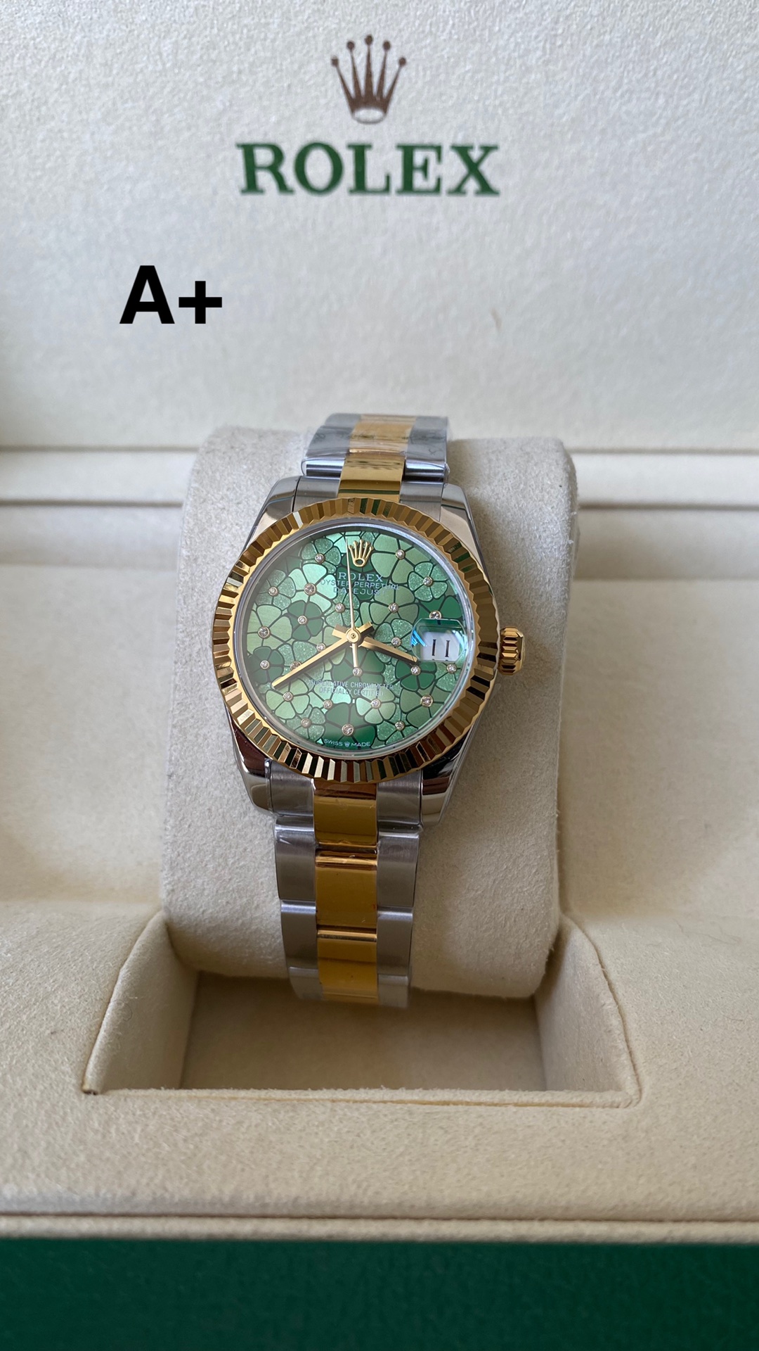 Rolex Datejust 31mm Blue / Silver - watch0851 - Image 2