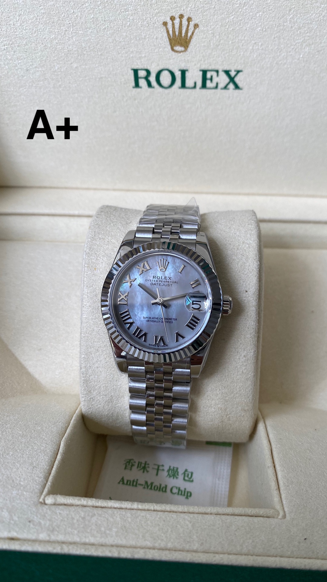 Rolex Datejust 31mm Blue / Silver - watch0852 - Image 2