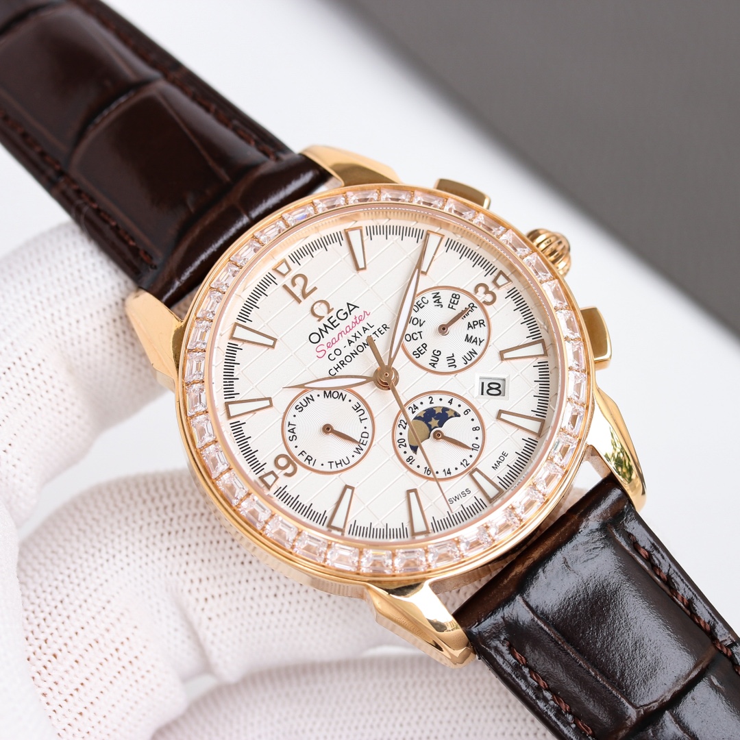 Omega Constellation White / Gold - watch0860 - Image 2