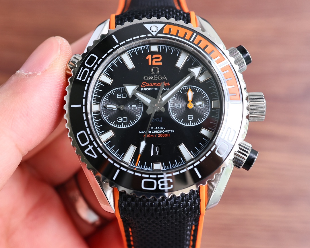 Omega Seamaster 45.5mm White / Silver - watch0914 - Image 2