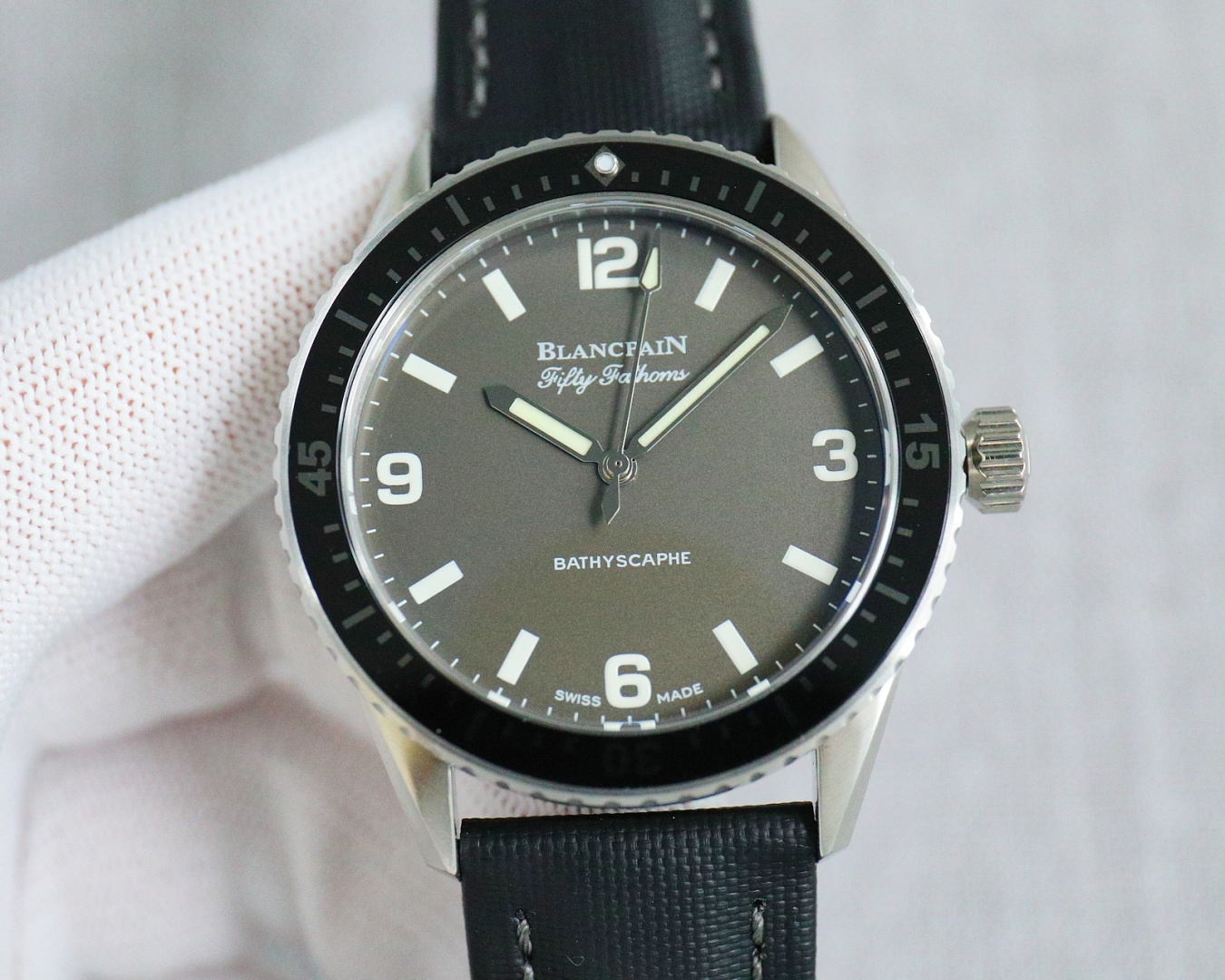 Blancpain Watch 43.6mm White / Gray - watch0971 - Image 2