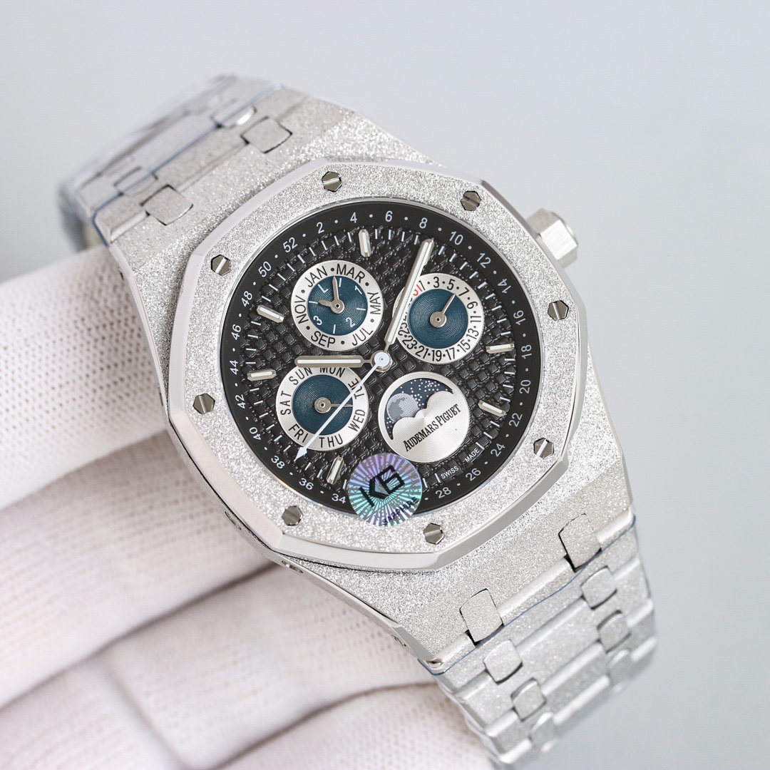 Audemars Piguet Royal Oak 41mm Rose Gold / Silver - watch0997 - Image 2