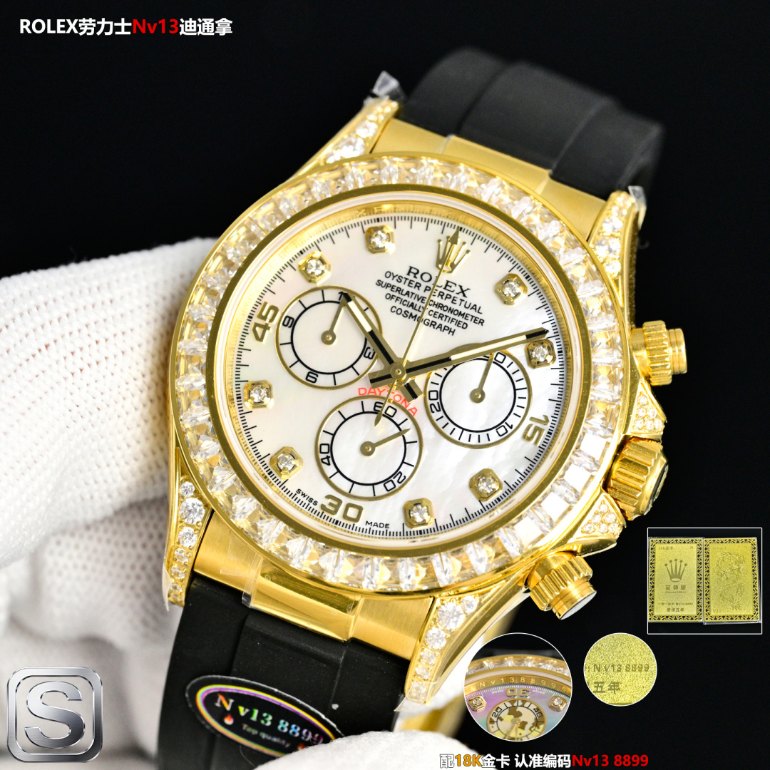 Rolex Daytona 40mm Silver - watch1008 - Image 2