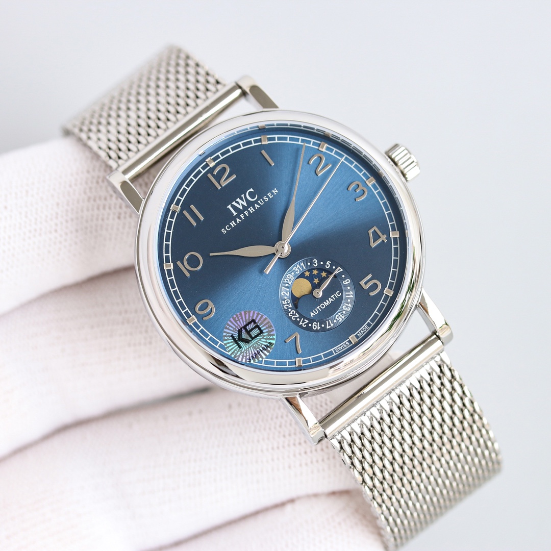 IWC Watch 39mm Rose Gold / Silver - watch1018 - Image 2