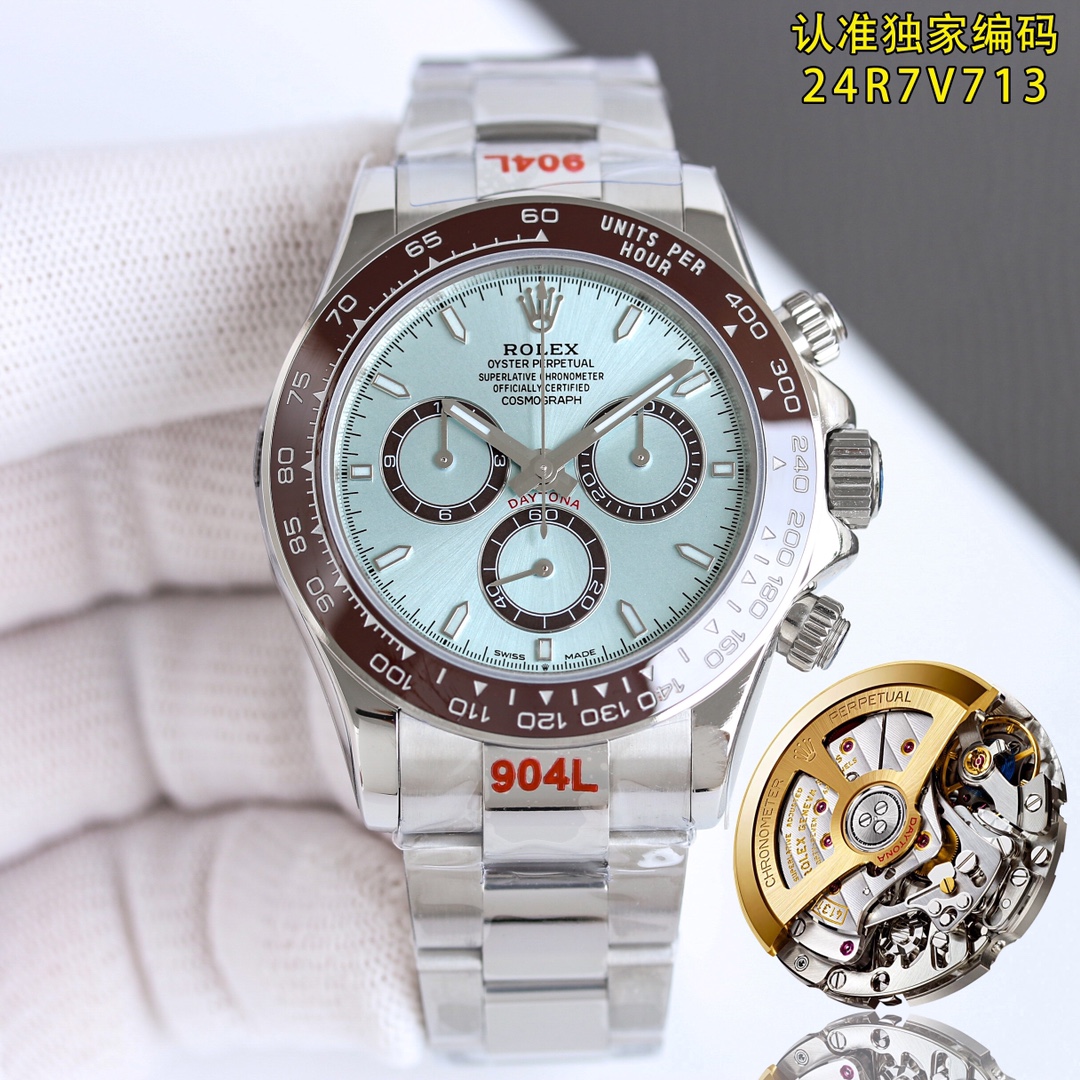 Rolex Watch Silver / Gray - watch1064 - Image 2
