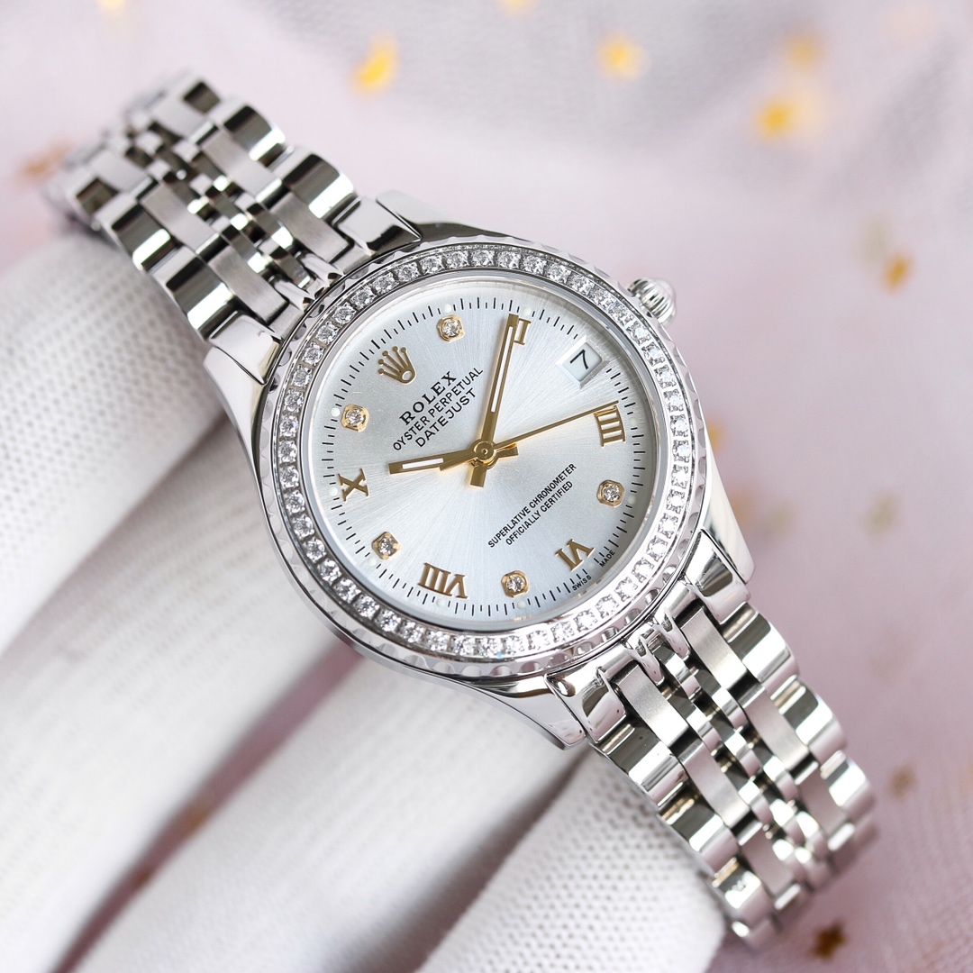 Rolex Watch Silver - watch1072 - Image 2