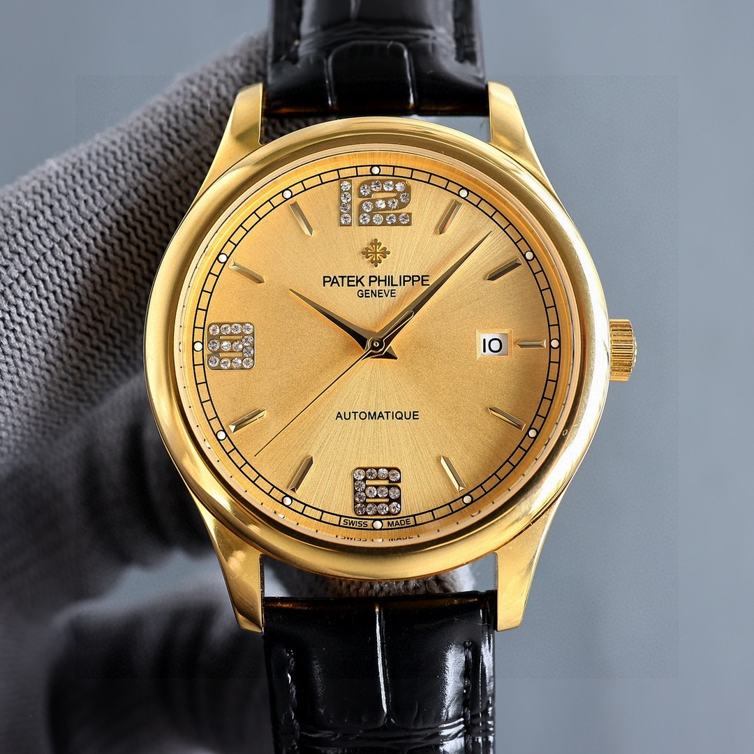 Patek Philippe Watch 40mm Silver - watch1077 - Image 2