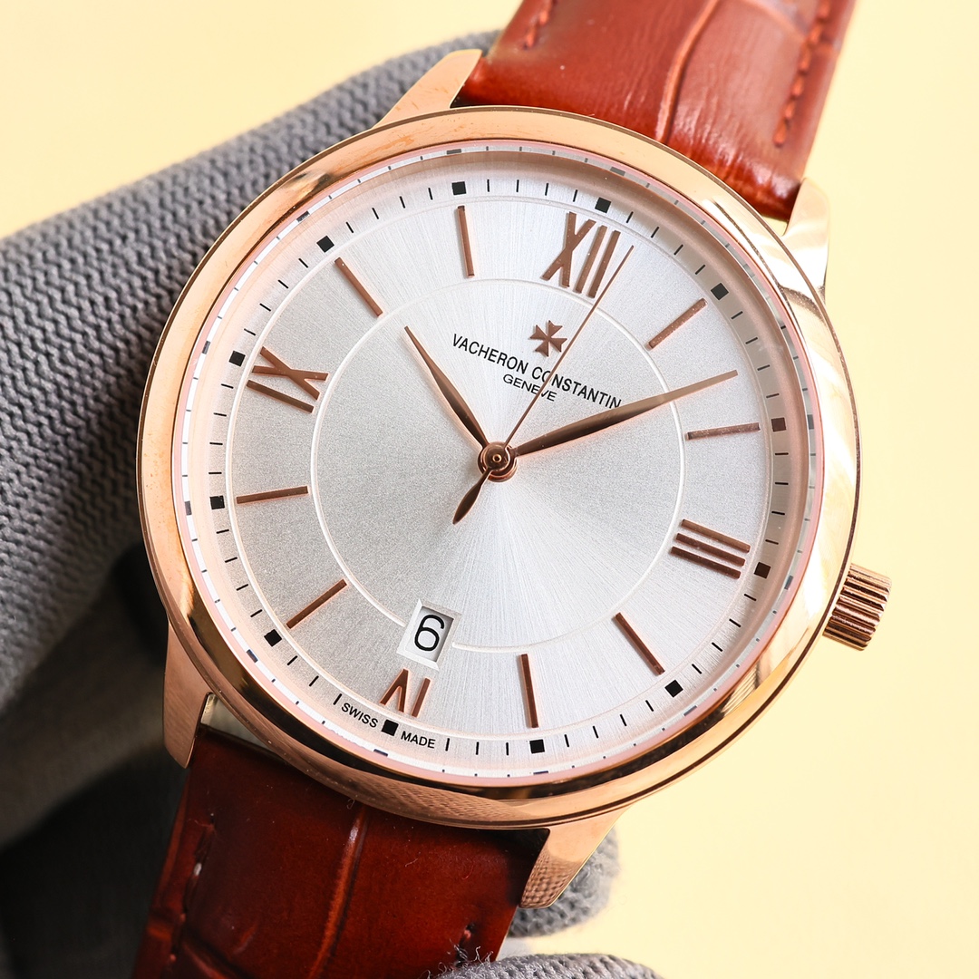 Vacheron Constantin Watch 40mm Silver - watch1097 - Image 2