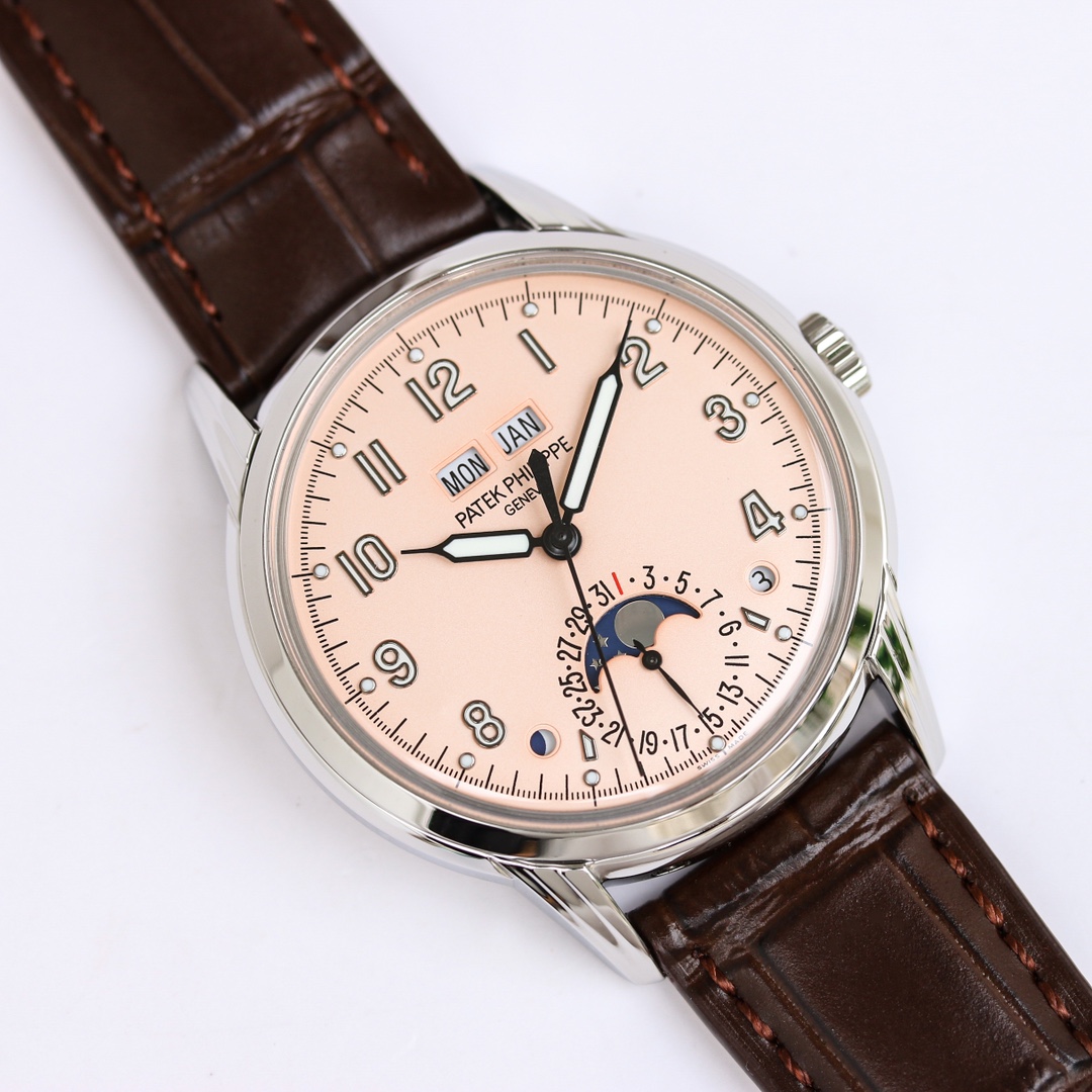 Patek Philippe Watch 40mm Silver - watch1116 - Image 2