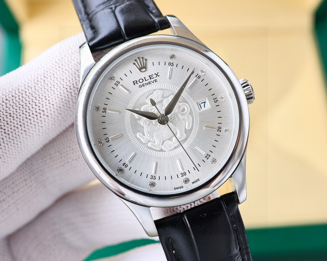 Rolex Watch 40mm Silver - watch1125 - Image 2