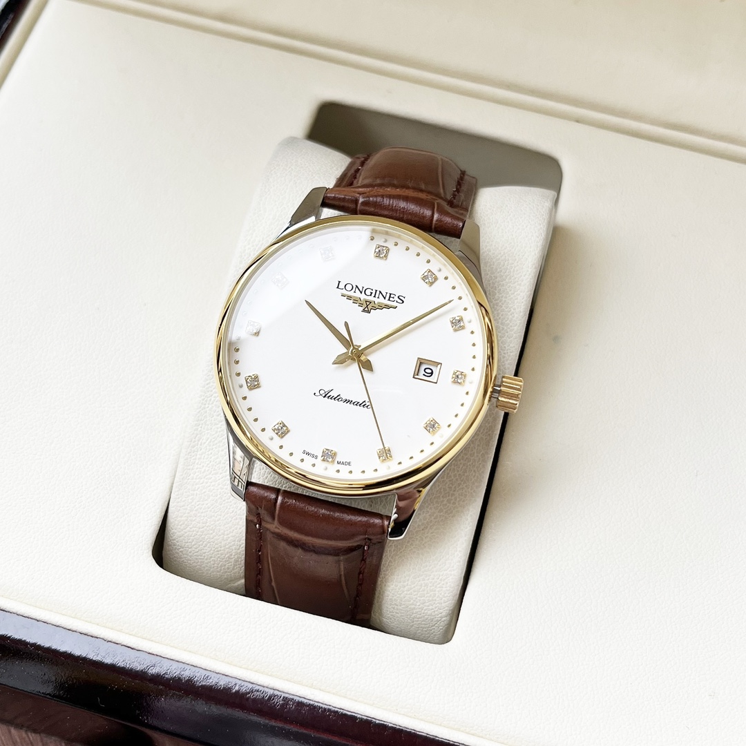 Classic Watch 40mm White / Gold - watch1131 - Image 2