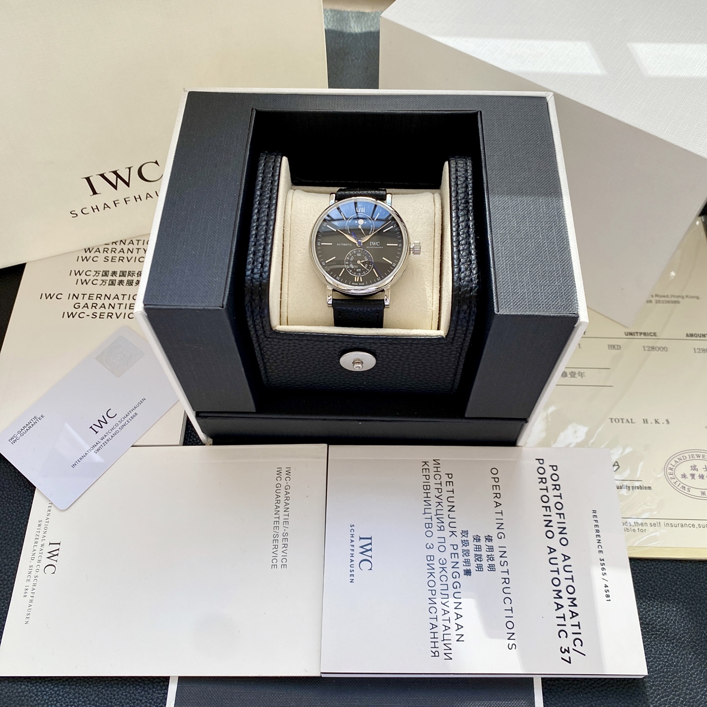 IWC Watch White / Rose Gold - watch1133 - Image 2