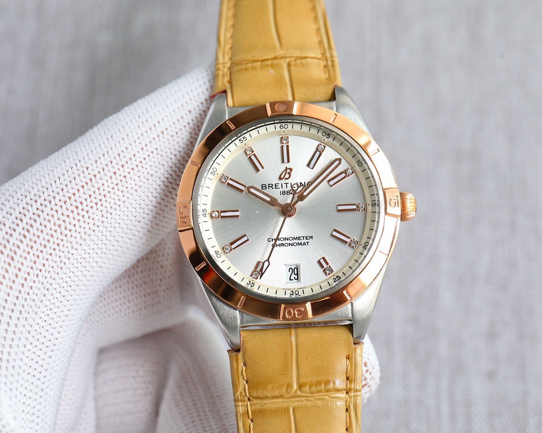 Breitling Watch 36mm Silver - watch1166 - Image 2