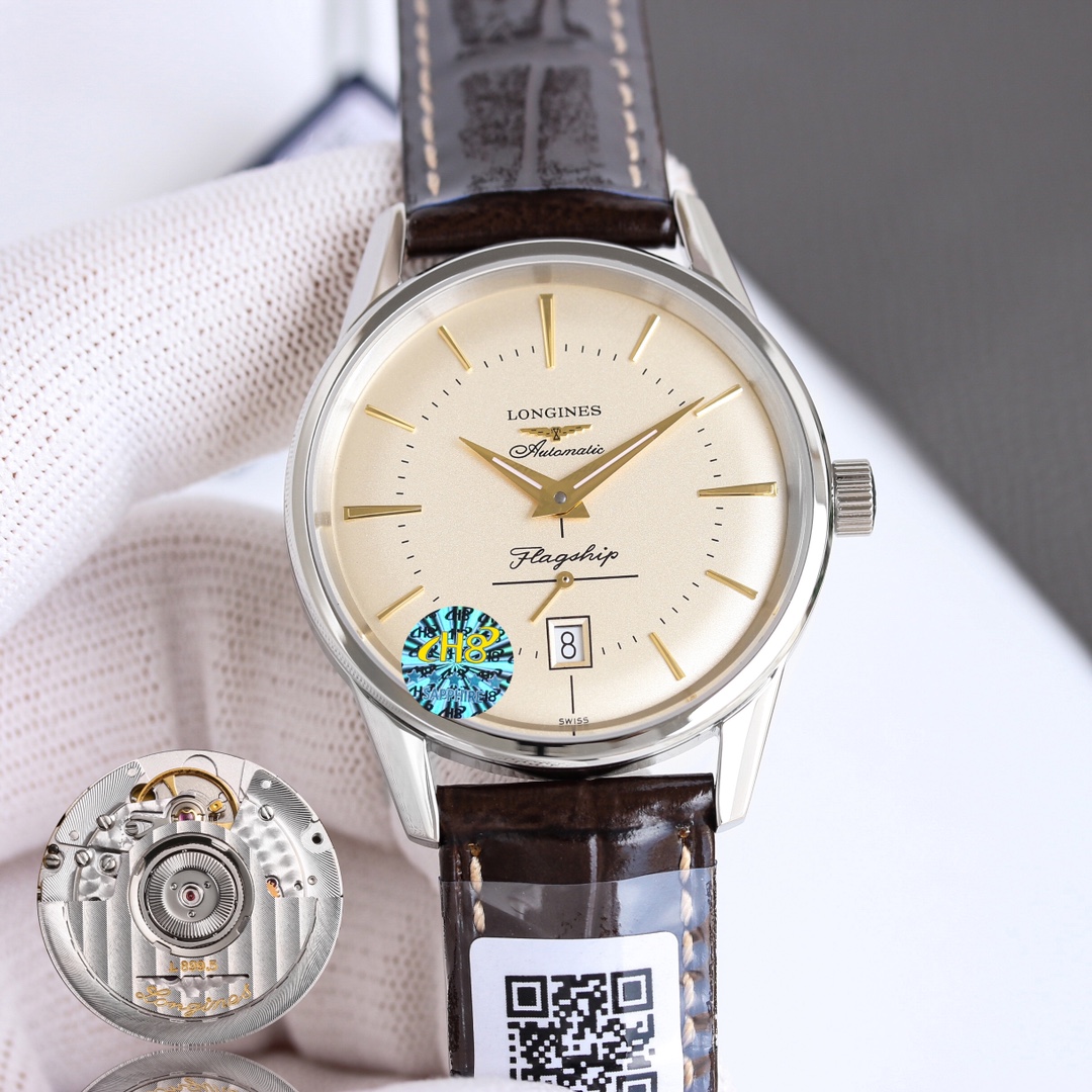 Longines Watch 38.5mm White / Gold - watch1180 - Image 2