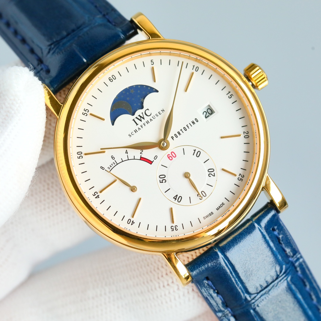 IWC Watch White / Gold - watch1184 - Image 2