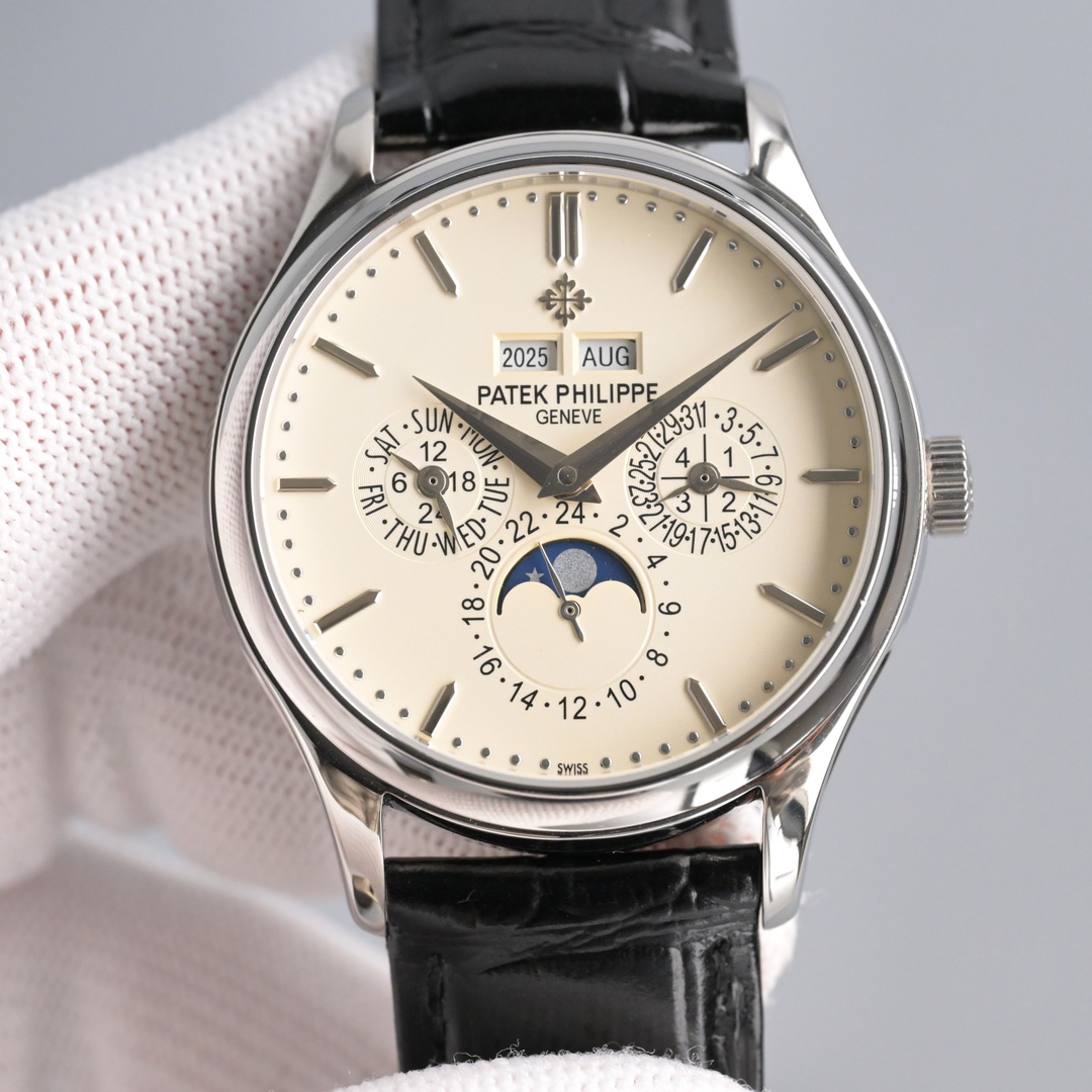 Classic Watch 39mm White / Gold - watch1194 - Image 2