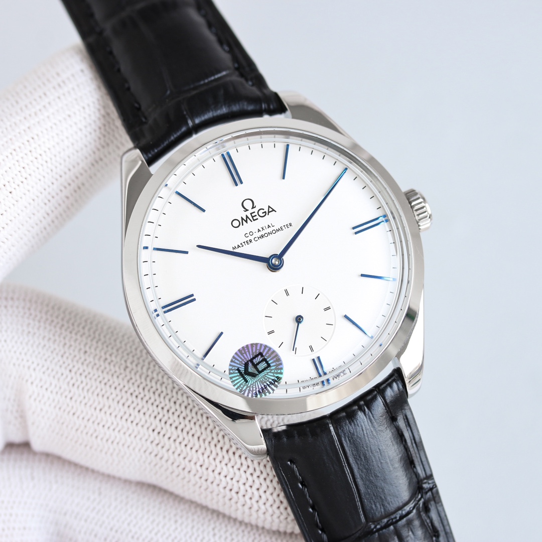 Classic Watch 40mm White / Blue - watch1226 - Image 2