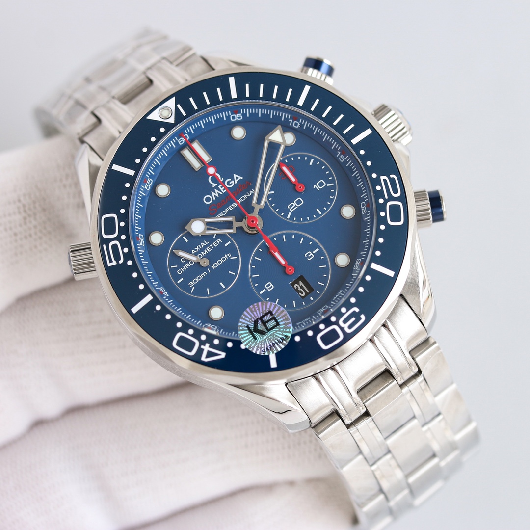 Omega Seamaster Silver - watch1286 - Image 2