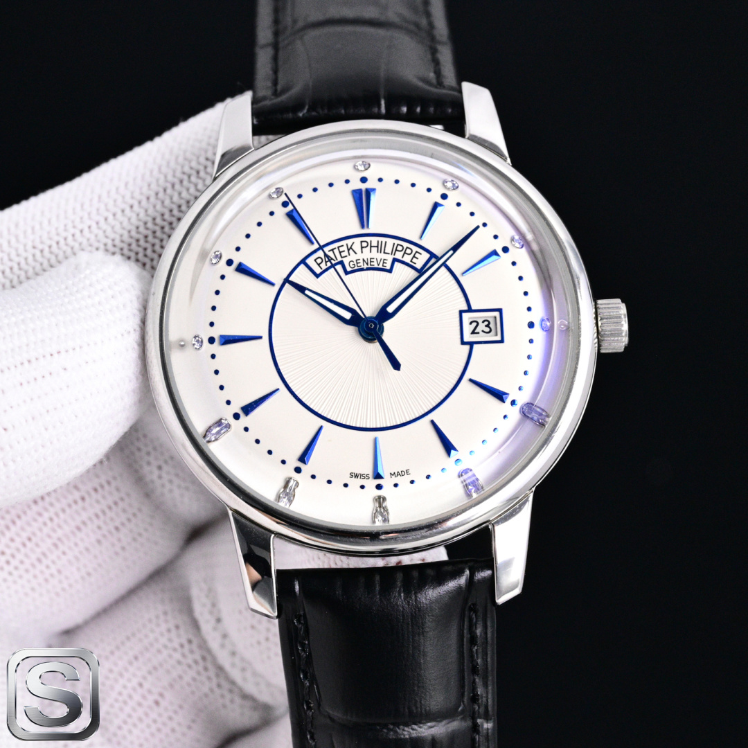 Classic Watch 42mm White / Gold - watch1297 - Image 2