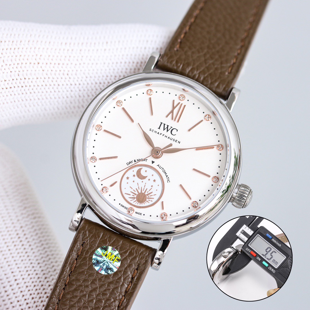 IWC Watch 34mm Rose Gold - watch1312 - Image 2