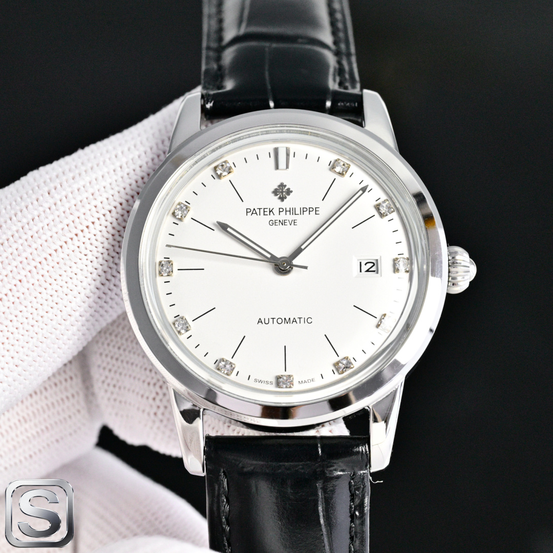Patek Philippe Watch 40mm White - watch1390 - Image 2