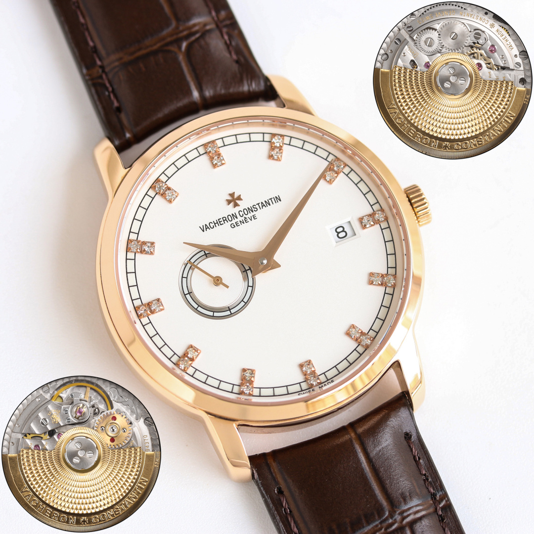 Vacheron Constantin Watch 38mm White / Gold - watch1391 - Image 2