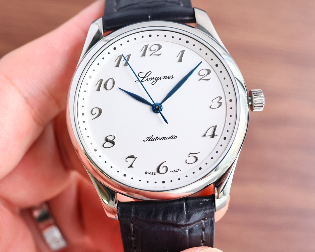 Longines Watch 35mm White / Silver - watch1409 - Image 2
