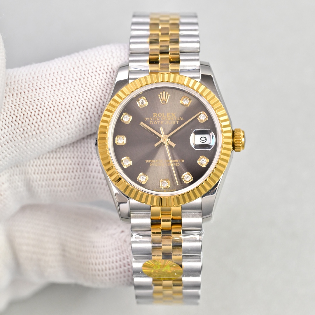 Rolex Datejust 31mm White - watch1418 - Image 2