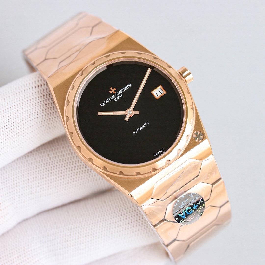 Vacheron Constantin Watch 37mm Gold / Rose Gold - watch1430 - Image 2