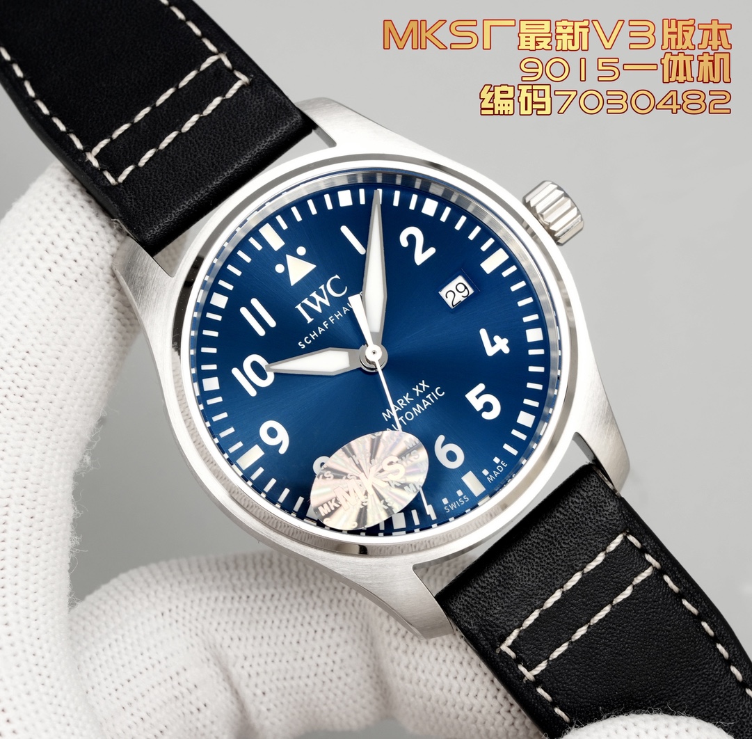 IWC Pilot Silver - watch1435 - Image 2