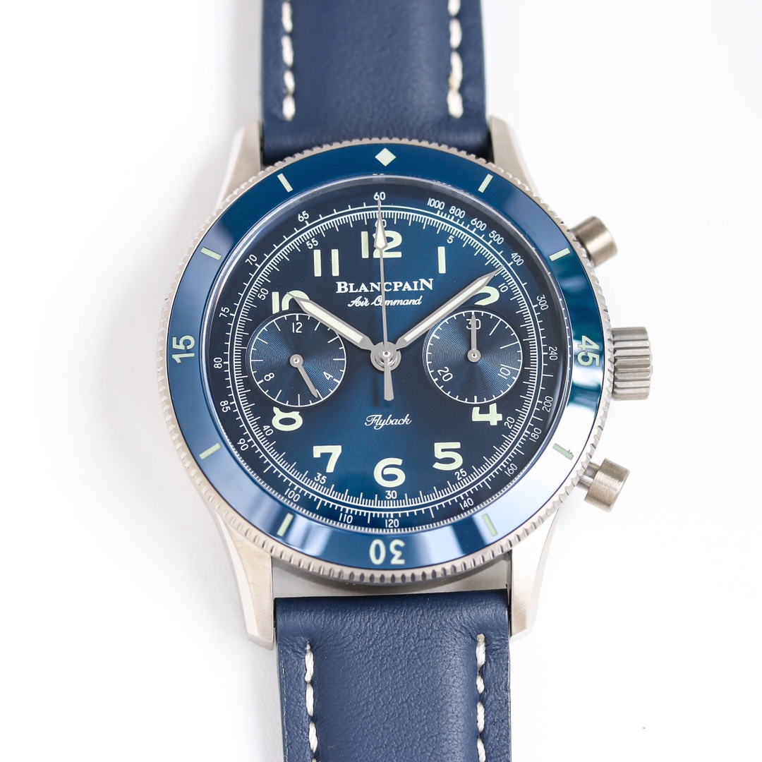Blancpain Watch 42.5mm Blue - watch1446 - Image 2