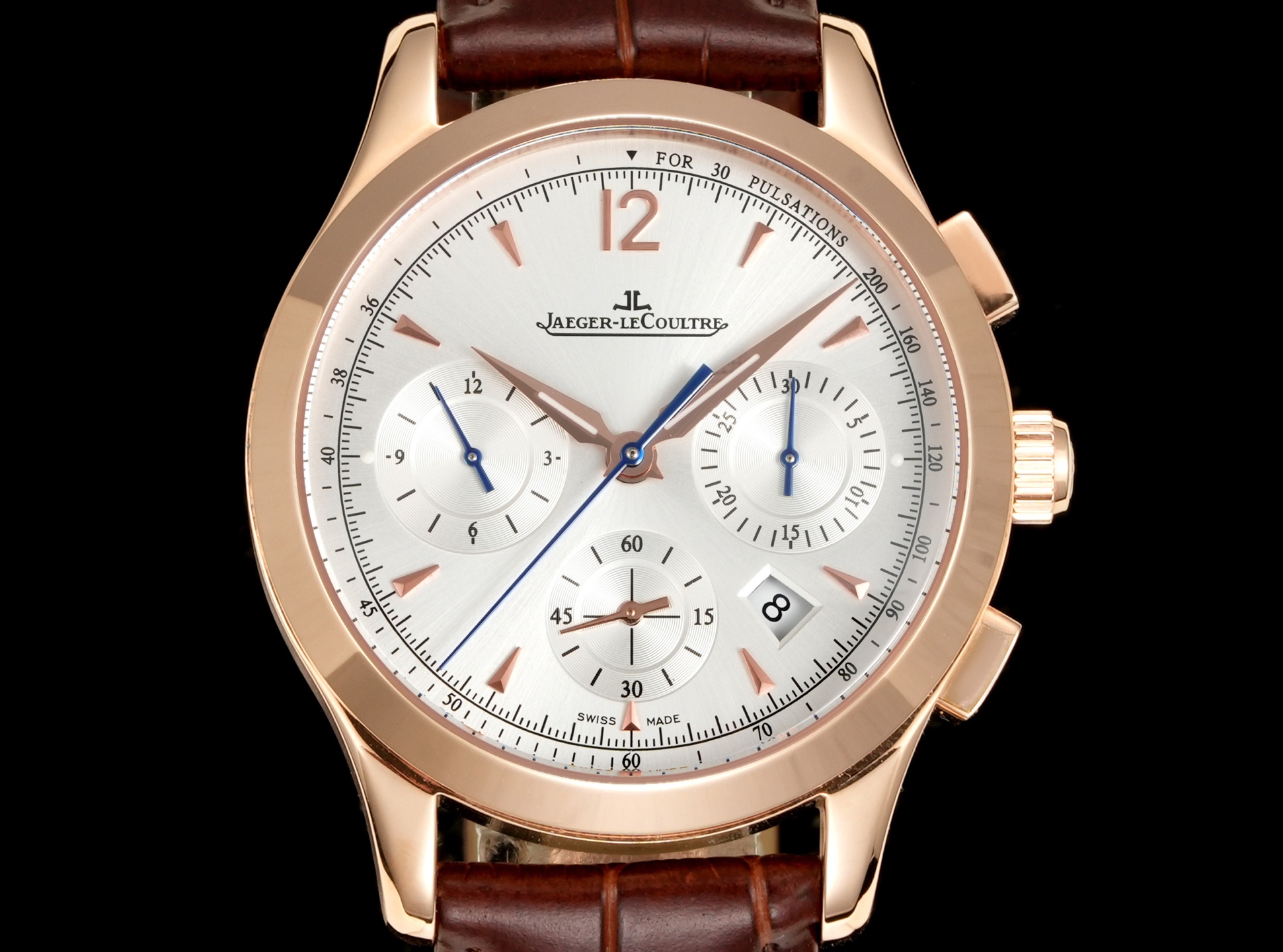 Jaeger-LeCoultre Watch 40mm White / Rose Gold - watch1452 - Image 2