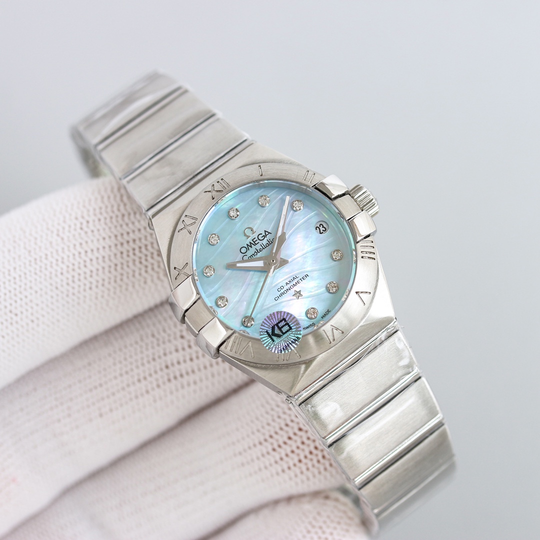 Omega Constellation Blue - watch1459 - Image 2