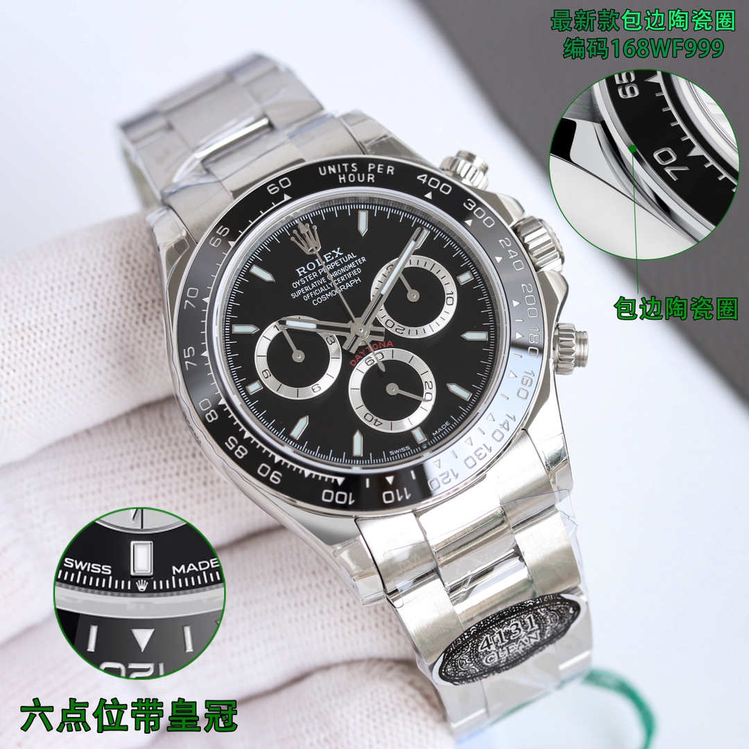 Classic Watch Black / Silver - watch1460 - Image 2